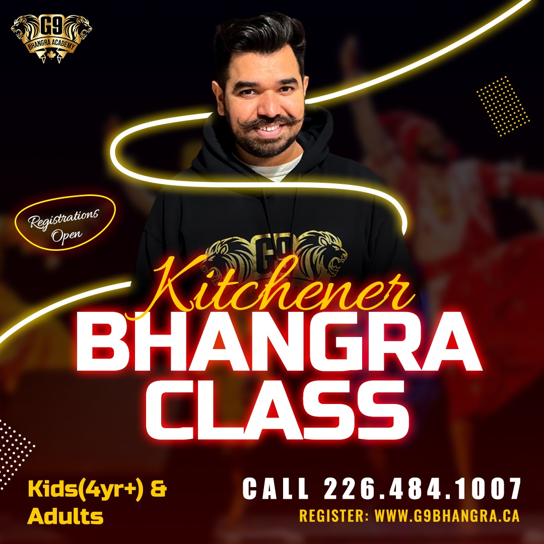 Kids & Adults Bhangra Class Kitchener